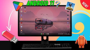 Android 11 OS for PC • Best OS for Low End PCs • Video Editing & Gamming
