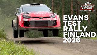 WRC Rally Finland 2026 | Test Elfyn Evans Toyota GR Yaris Rally1 | Full HD 