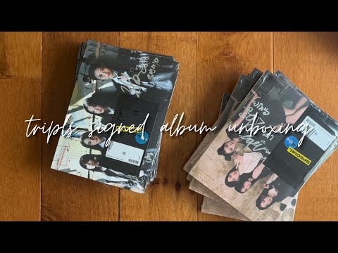 unboxing 11 signed triples acid angel from asia access albums