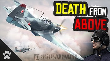 DEATH from ABOVE / Yak 9 + Polikarpov R-Z ( Heroes & Generals )
