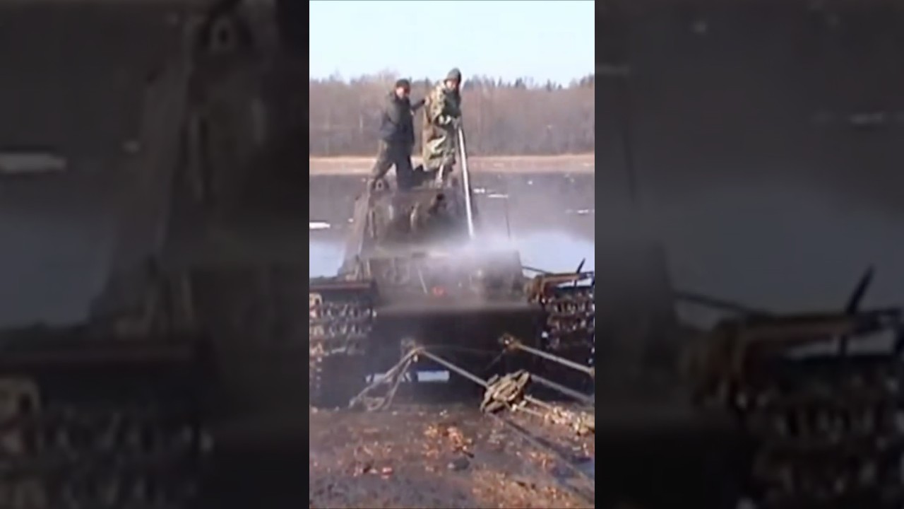 WHAT'S INSIDE THE KV-1 TANK LIFTED FROM THE RIVER?