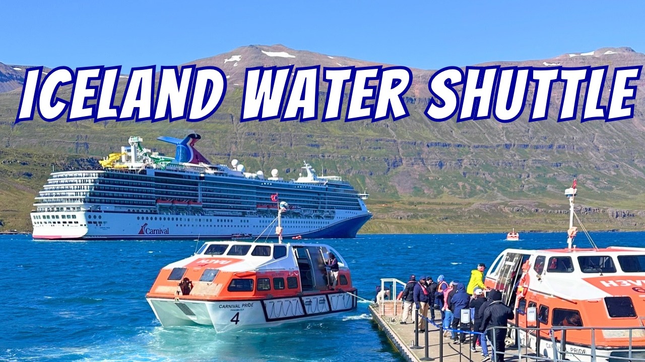 Charming Town Iceland Cruise Water Shuttle - Seydisfjordur Port