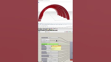Parametric Architecture Grasshopper #rhino3d #3ddesigninrhino #parametricarchitecture  #grasshopper