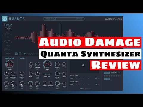 Easy-To-Use Granular Synth! Audio Damage Quanta  Plugin Review | SYNTH ANATOMY