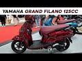NEW Yamaha Grand Filano 125cc Walkaround 