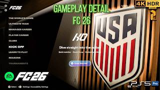 EA SPORTS FC 26 PS5 4K HDR – Next-Gen Gameplay Showcase #fc26 #gameplay #fyp #ps5 #viral #football