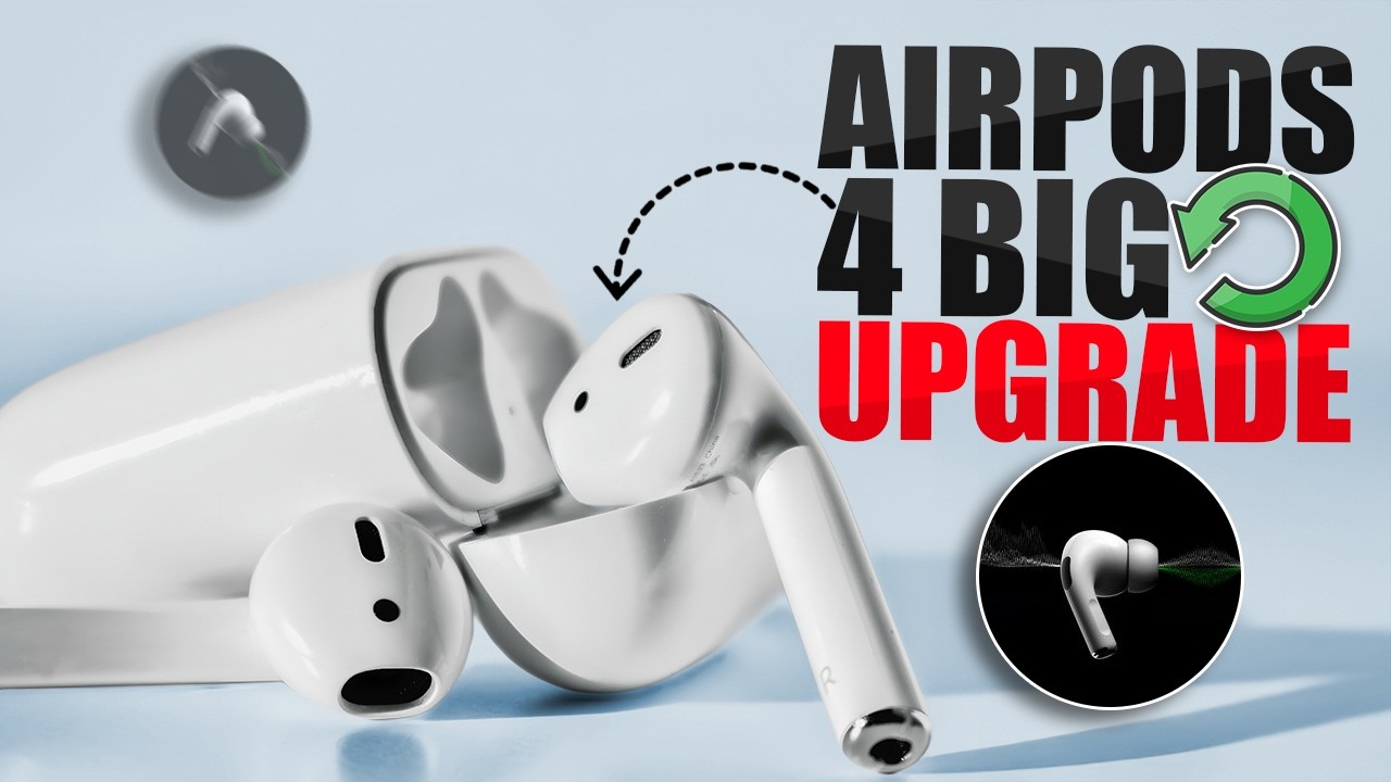The key feature about airpod 4 with active nosie cancallation - YouTube