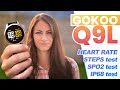 Q9L GOKOO Smart Watch IP67: Things To Know Before Buy // For Android and iPhone