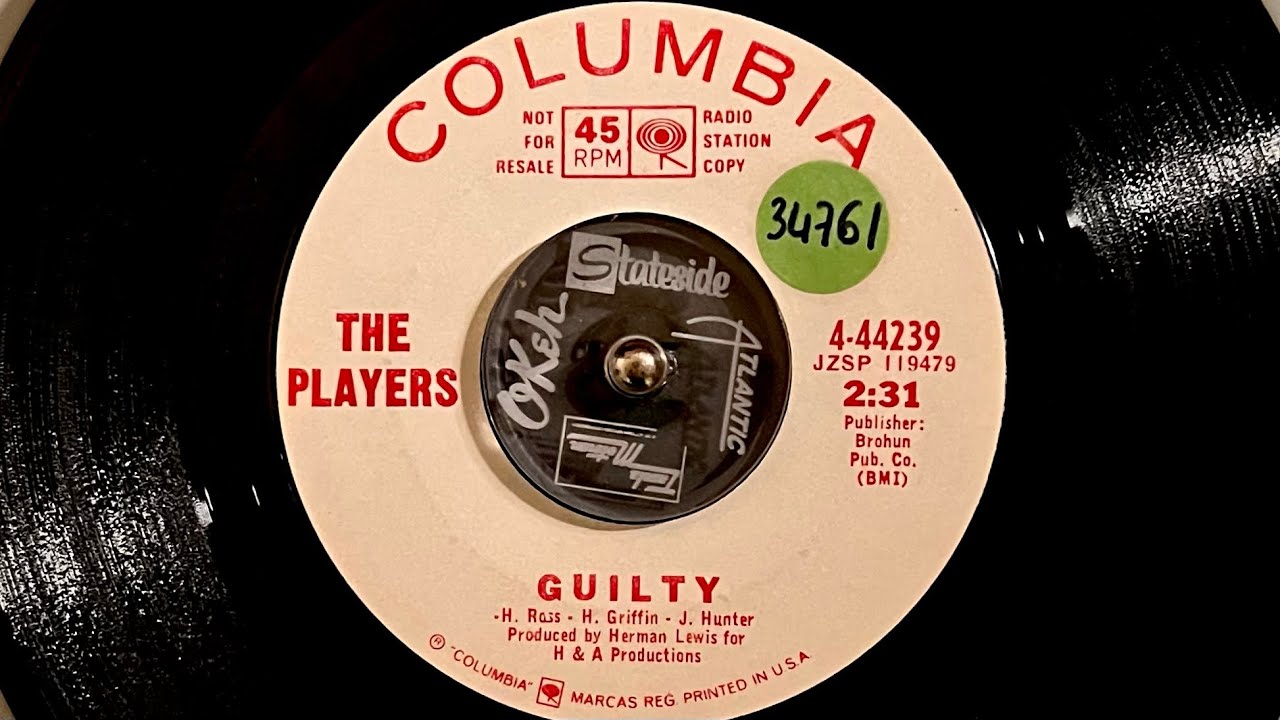 Παρακολούθηση the players aka The Twentie Grans “ guilty “ 1967 soul oldies classic στο YouTube Παρακολούθηση the players aka The Twentie Grans “ guilty “ 1967 soul oldies classic στο YouTube