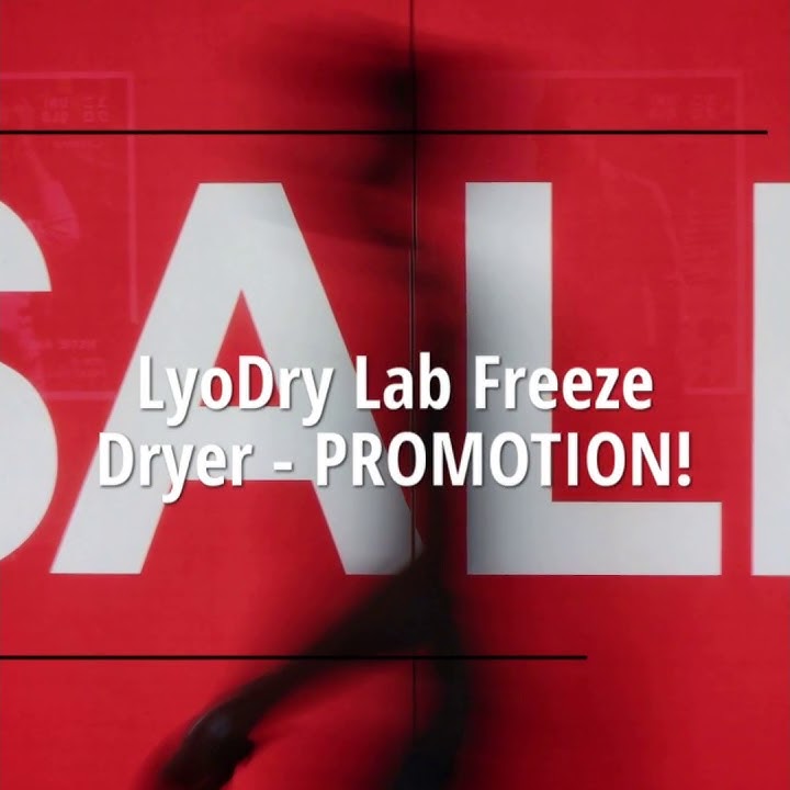 Lab Scale Freeze Dryer Promotion