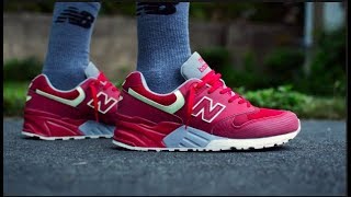 These Glow in the Dark! | New Balance 999 “Elite Edition” Solarized Red  Review - YouTube