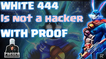 WHITE 444 IS NOT A HACKER || WITH PROOF || #caeserff