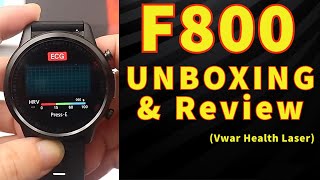 Smartwatch F800 (ECG+PPG Laser Treatment) vs L13 L20 K22 Wear 3