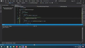 How to find the sum of digits of a positive integer in C#?