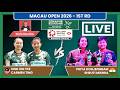 ONG XY/C TING 🇲🇾 vs. KONJENGBAM/MISHRA 🇮🇳 LIVE! Macau Open 26' (WD) 1st Rd | Darence's Watchalong