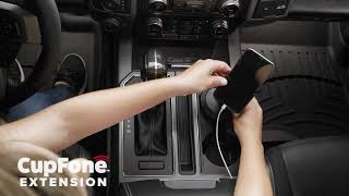 WeatherTech CupFone™: Extension Overview