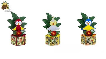 Bird Pop Up Card SVG Assembly Tutorial