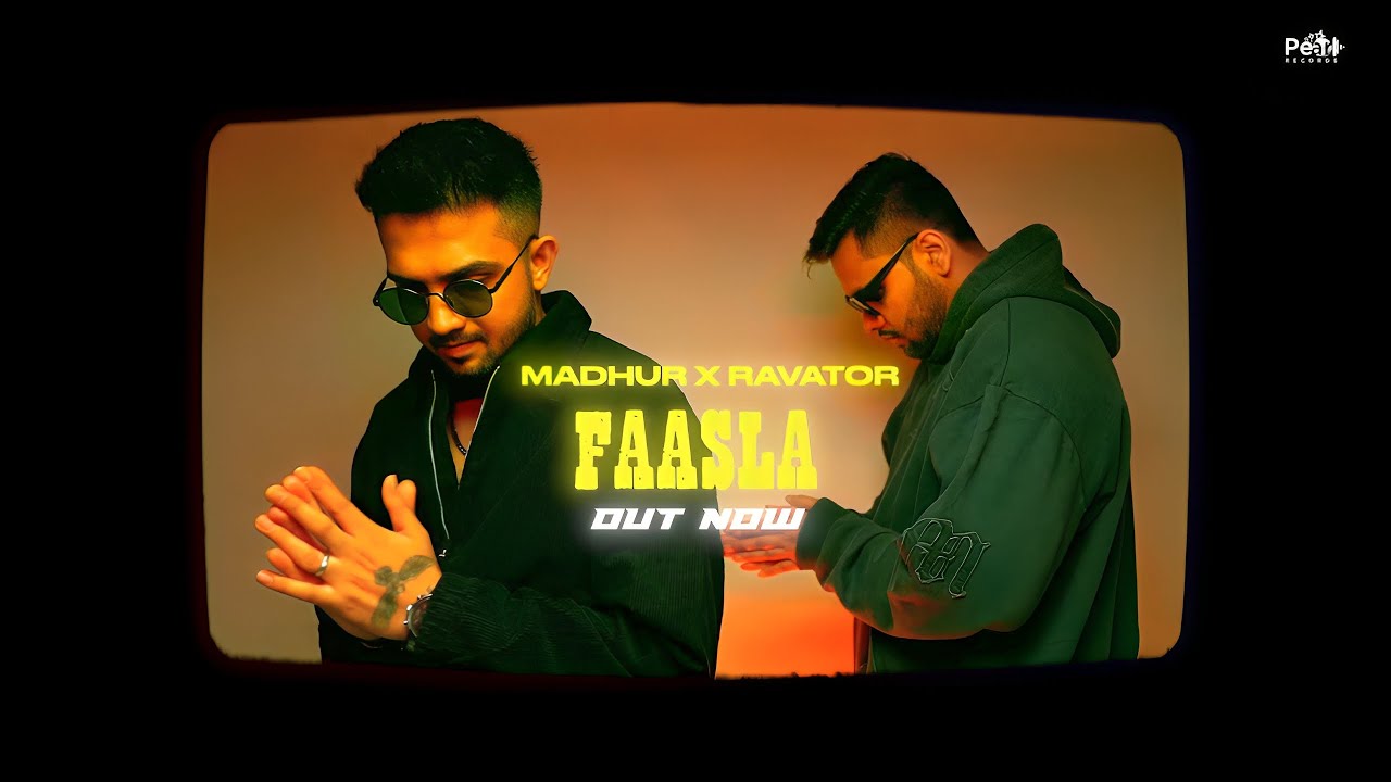 Faasla Official Music Video  Madhur Sharma x  Ravator  PearlRecords