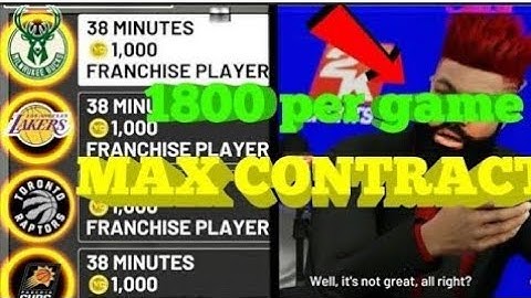 How To Get Max VC Contract in NBA 2K22 + Gym Rat