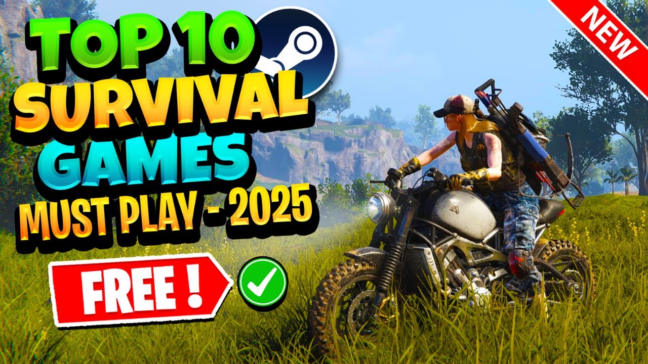 10 BEST FREE Open World Survival Games to Play Right Now (2025) - YouTube