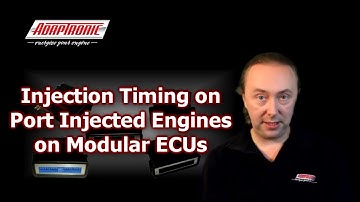 Adaptronic - Injection Timing on Port Injected Engines on Modular ECUs