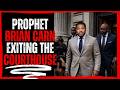 Prophet Brian Carn Exiting The Courthouse