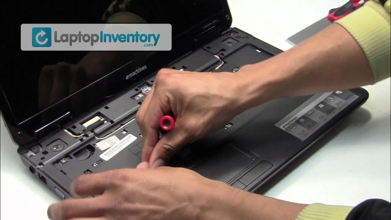Emachines ноутбук 350 как разобрать eMachines Laptop Repair Fix Disassembly Tutorial Notebook Remove & Install Packa