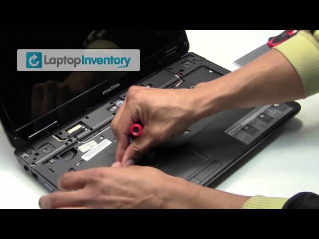 eMachines Laptop Repair Fix Disassembly Tutorial | Notebook Remove &  Install Packard Bell - YouTube