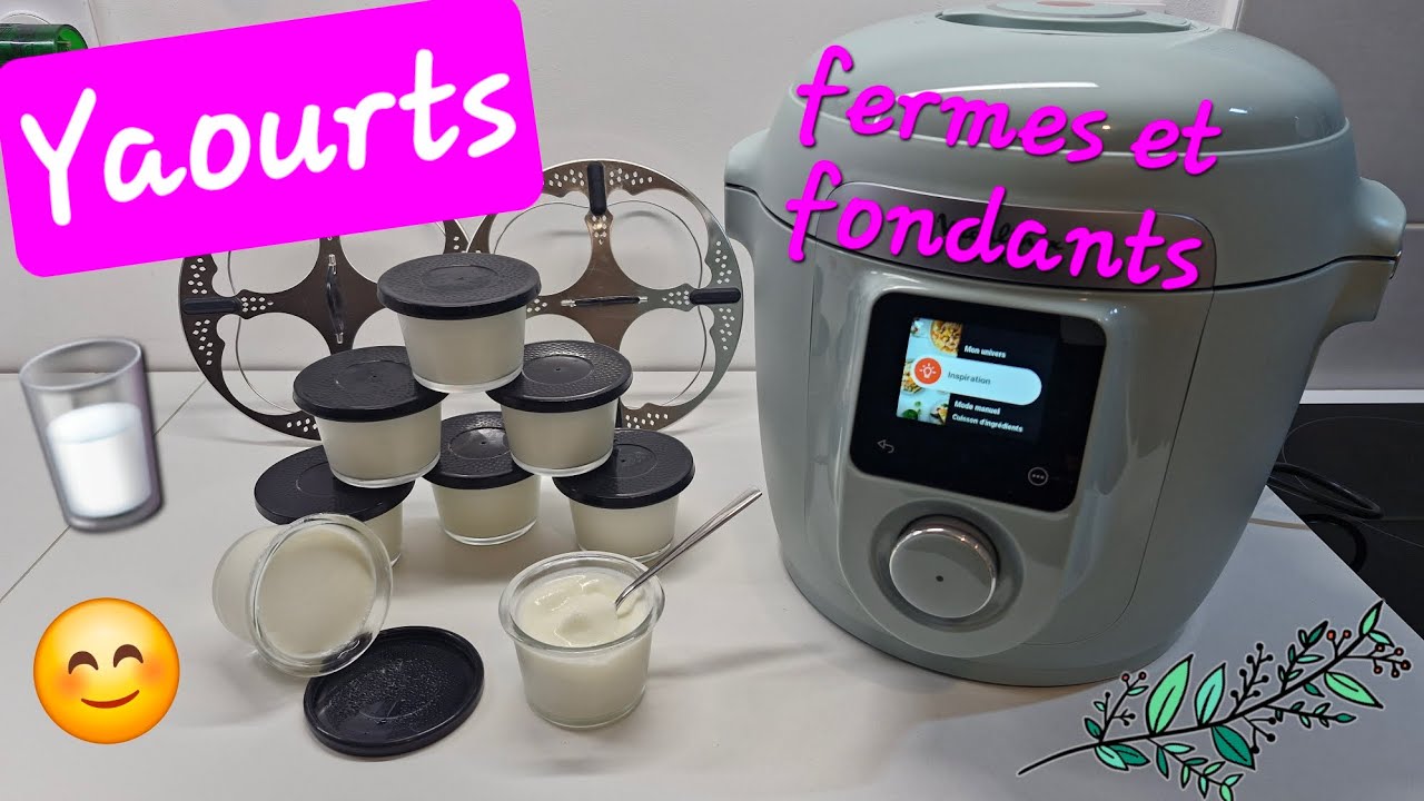 Nouveau! accessoire 8 verrines: Yaourts fermes et fondants!