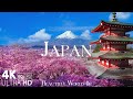 Japan 4k  a stunning visual tour of cherry blossom season and more  calming music