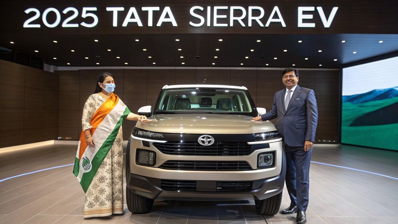 2025 Tata Sierra EV – Iconic SUV Reborn as a Futuristic Electric Beast ...