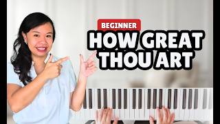 How Great Thou Art Piano Tutorial | Easy Hymn Piano in G Major