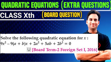 Solve the following quadratic equation for x : 9x^2 - 9(a+b)x + 2a^2 + 5ab + 2b^2 = 0.