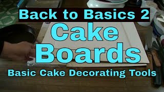 Basic Cake Decorating Tools - Back To The Basics! Home Cake ...