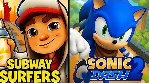 Subway Surfers VS Sonic Dash 2 | Epic Split-Screen Gameplay Comparison (2025)
