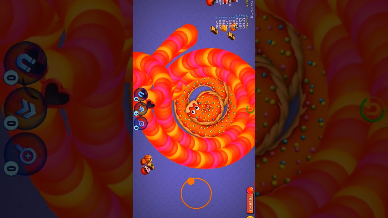 Worms Zone 🐍 Magic Gameplay 💪 