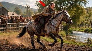 The Town Laughed at The Old Man On The Slow Horse— Not knowing Who He Was, Until They Realized...