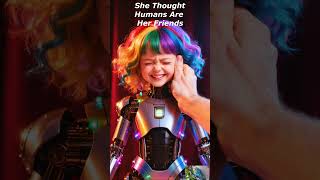 Humanoid Robots Crying Facial Expression With Tears. Smart Humanoid Robots.