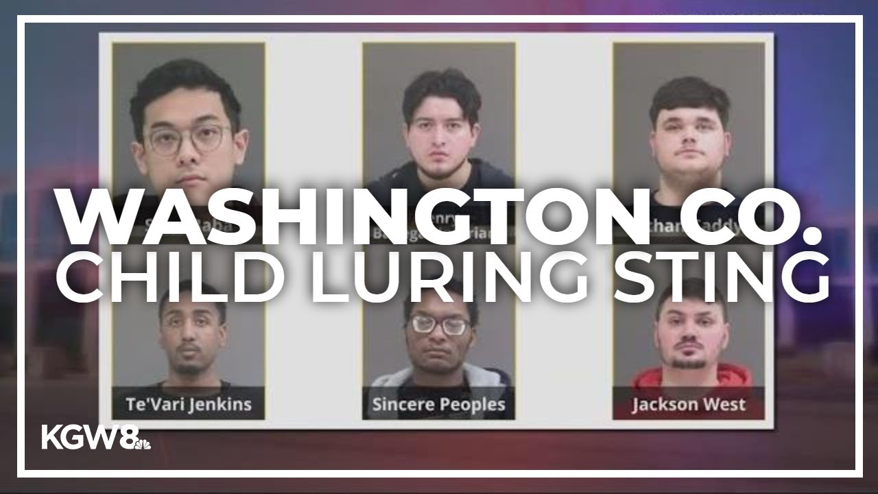 Men arrested in child luring sting targeted kids through games