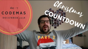 Codemas 2018 - day 7 | Christmas countdown - le javascript