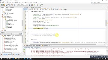Simple Rapid Roll Game in Java (part-1) | Simple Java Game