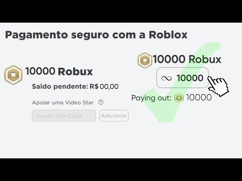 Quer ganhar 10.000 Robux? #Roblox #Robux 