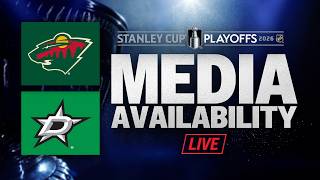 Minnesota Wild Vs Dallas Stars Game 3 Postgame Media Availability
