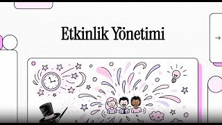 Etkinlik Yönetimi Nedir?