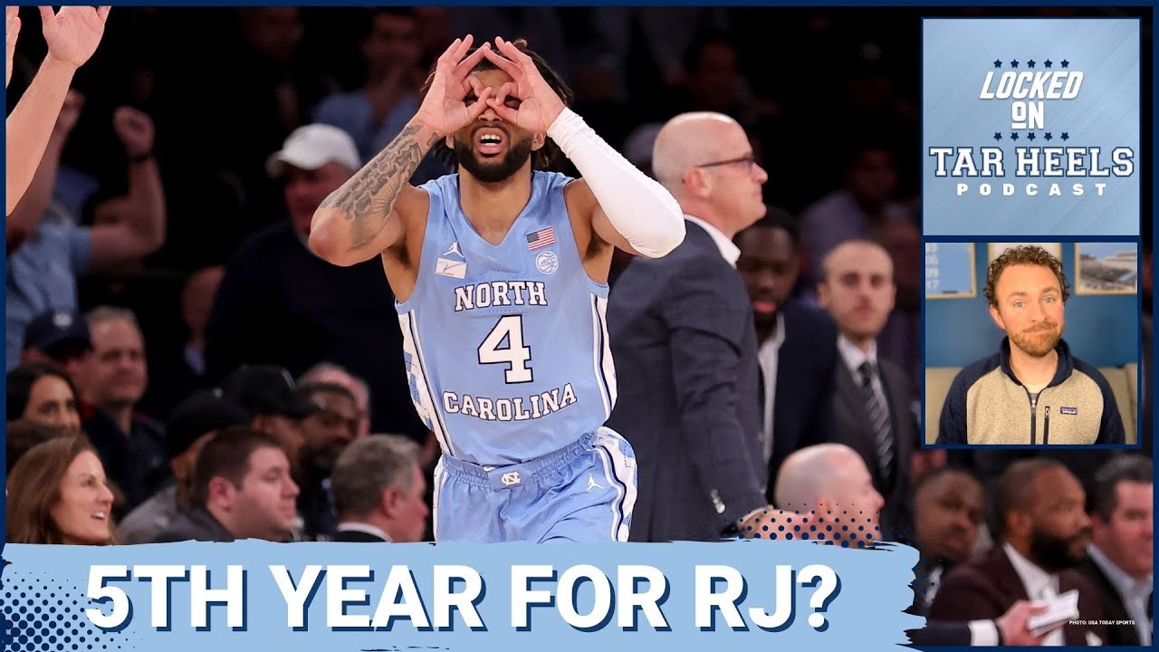 Video: Locked On Tar Heels - 5th Season For R.J. Davis? Omarion Hampton's Place?