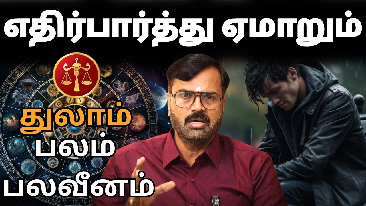 எதிர்பார்த்து ஏமாறும் | #துலாம் #thulam #Libra  #astrology #rasi #horoscope #rasipalan #jothidam