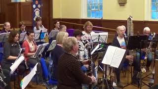 Bournville Clarinet Choir rehearsing Calling All Workers
