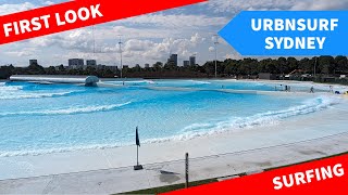 Urbnsurf Sydney Tour, First Waves, Impressions on Opening Day of New Surf Park