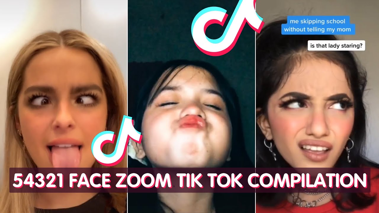 BAGAIKAN LANGIT Face Zoom Tiktok Compilation YouTube