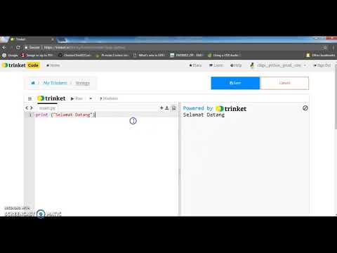 Python untuk Cikgu Siri 2: Memaparkan Output Asas